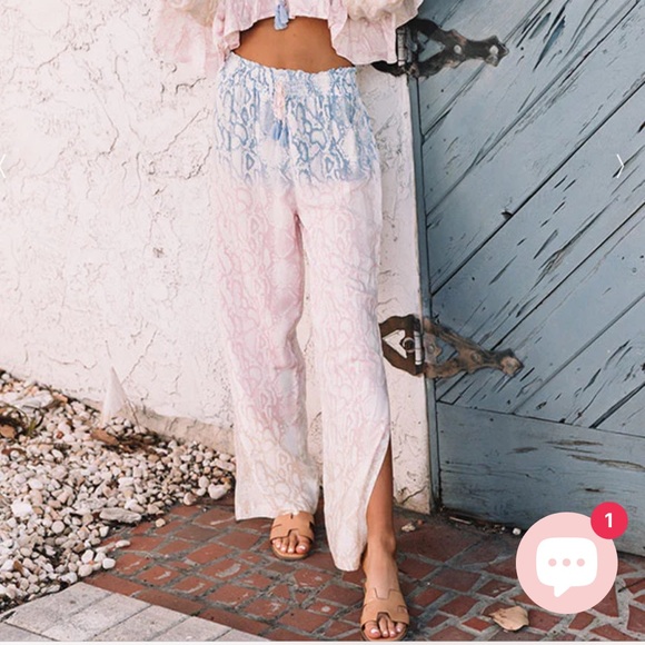 NWT surf gypsy suite by the sea snake print pants - Picture 3 of 9